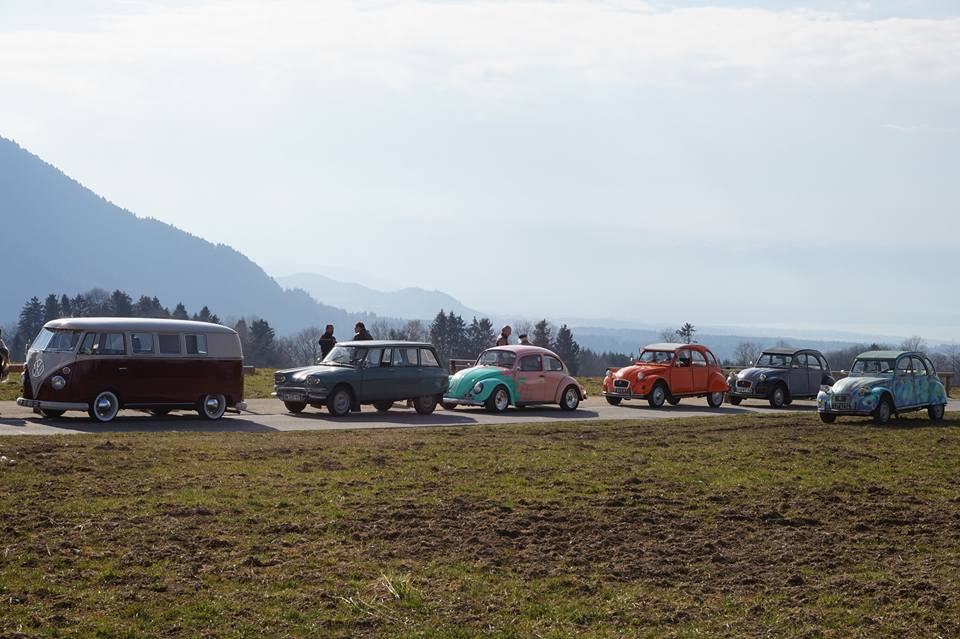 Événement de voitures anciennes du club